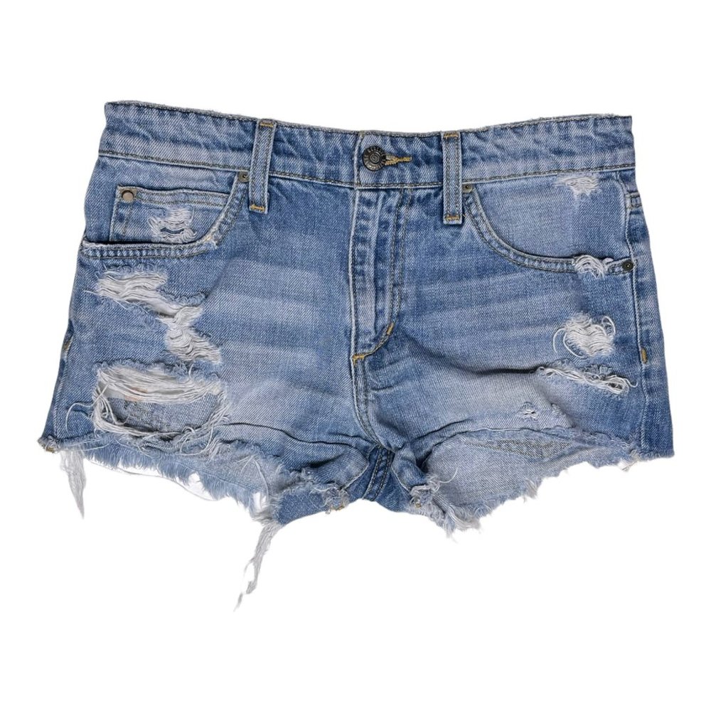 Joe's Jeans Size 26 Denim Cutoff Shorts Raw Hems Distressed